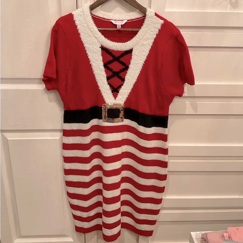 “Ugly Christmas Sweater” Dress. Great condition. Perfect for that holiday party